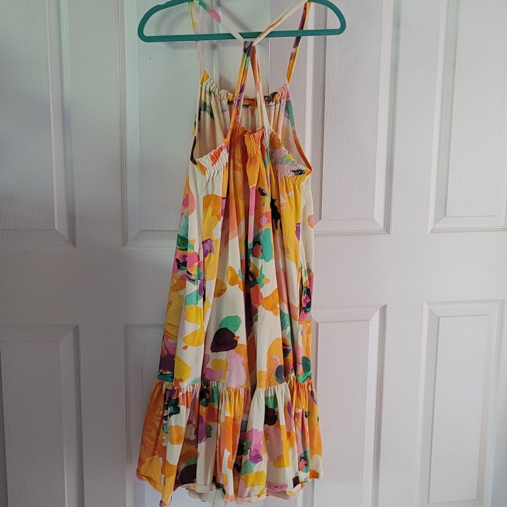 Daily Practice by Anthropologie Frida Cross-Back Midi Dress - Picture 5 of 8